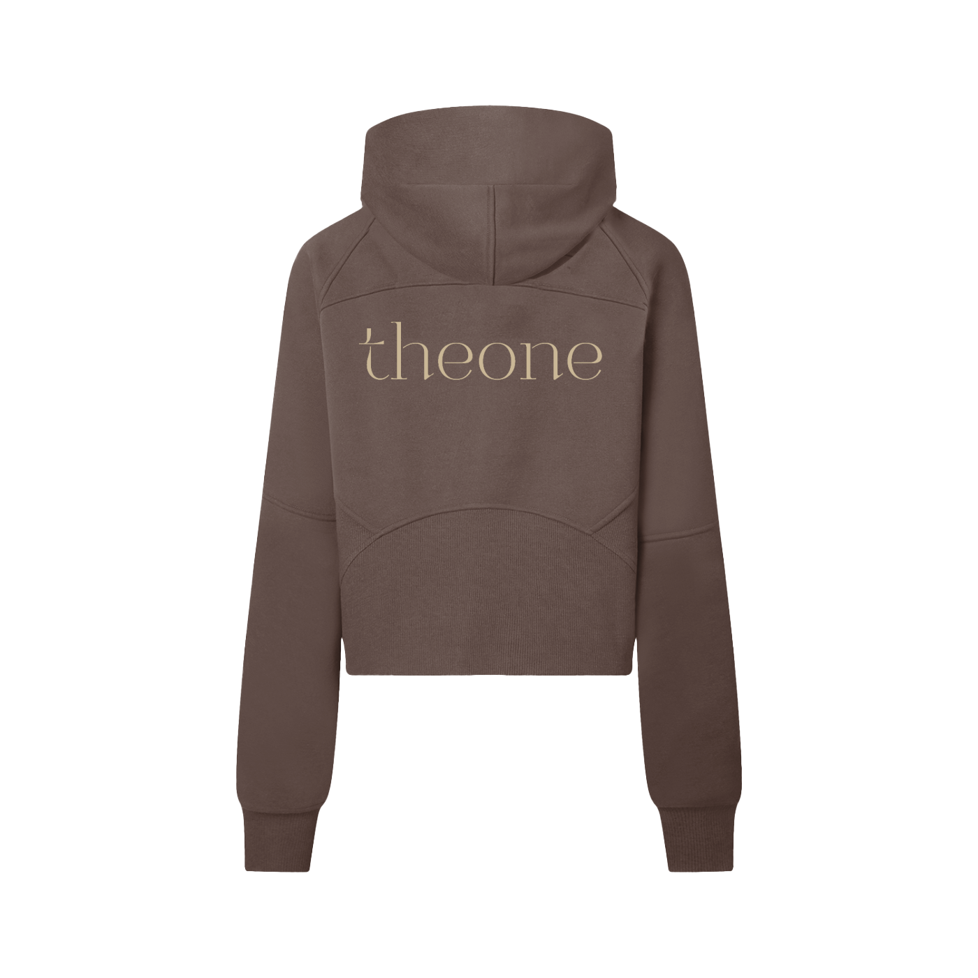 Theon Cropped Half-Zip Hoodie